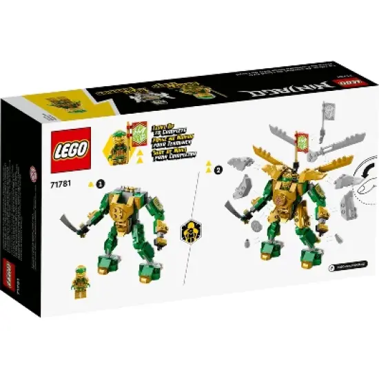 LEGO NINJAGO Lloyd Mech Battle EVO Action Figure Set 71781 image {3}