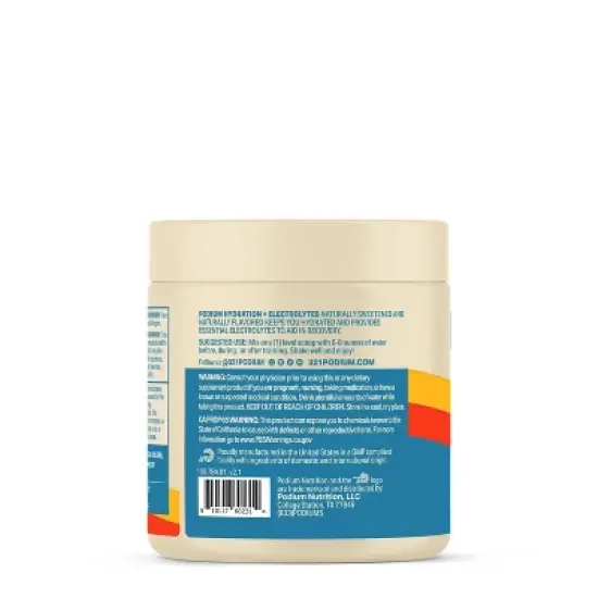 Podium Nutrition Sugar Free Hydration + Electrolytes Powder - Blue Raspberry - 25 Servings image {5}