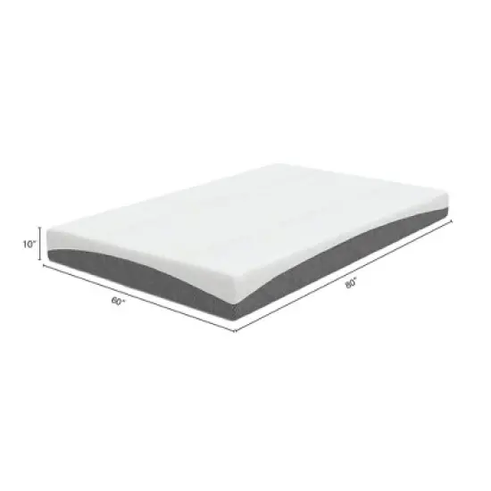 Jennifer Taylor Home Dreamwave 10" Gel Memory Foam Mattress image {2}