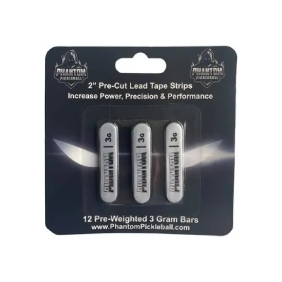 Phantom Pickleball 12pk Lead Application Tape 5'' image {4}