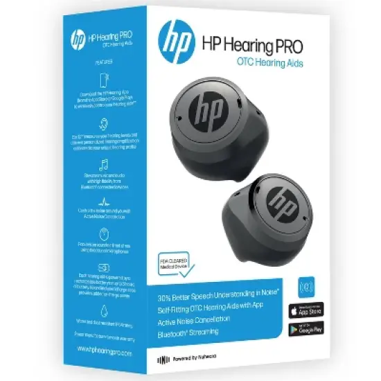HP Hearing PRO Self-Fitting OTC Hearing Aids image {3}