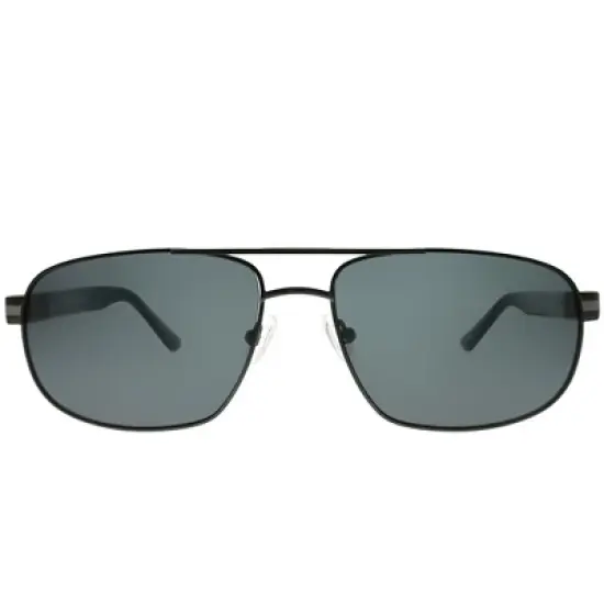 Chesterfield CH 05/S R81 Unisex Aviator Polarized Sunglasses Matte Ruthenium 61mm image {1}