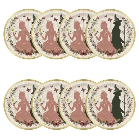 Wicked The Musical 9" Round Plates 8ct image {2}