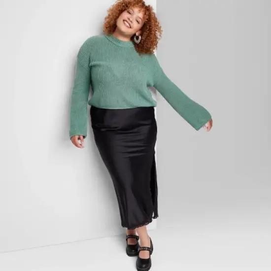 Women's Crewneck Boxy Pullover Sweater - Wild Fable&trade; image {5}