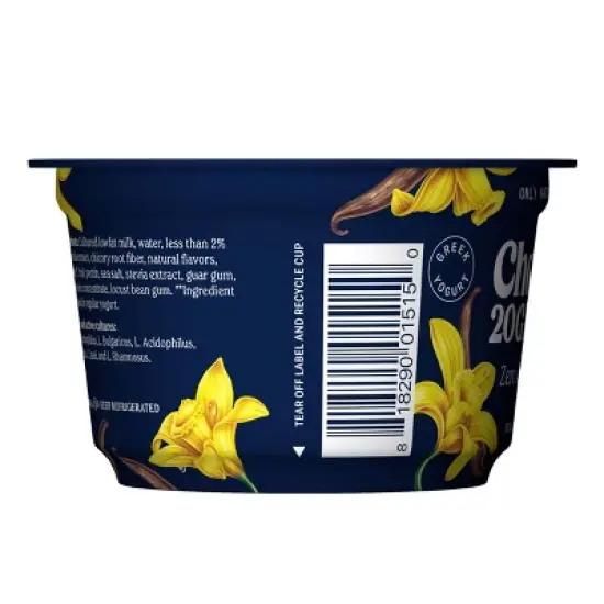 Chobani 20g Protein Vanilla Greek Yogurt - 6.7oz image {5}
