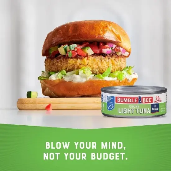 Bumble Bee Chunk Light Tuna in Water - 5oz/4ct image {7}