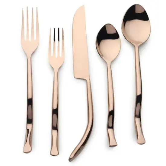 Twig PVD 5 Pc. Flatware Set image {6}