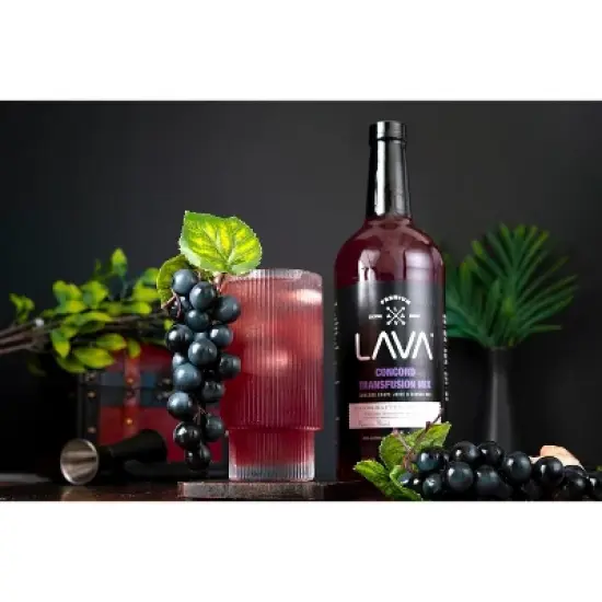LAVA Premium Concord Transfusion Mix made with concord grape juice image {3}