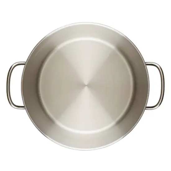 Farberware Classic Series 12qt Stainless Steel Induction Stockpot with Lid Silver image {5}