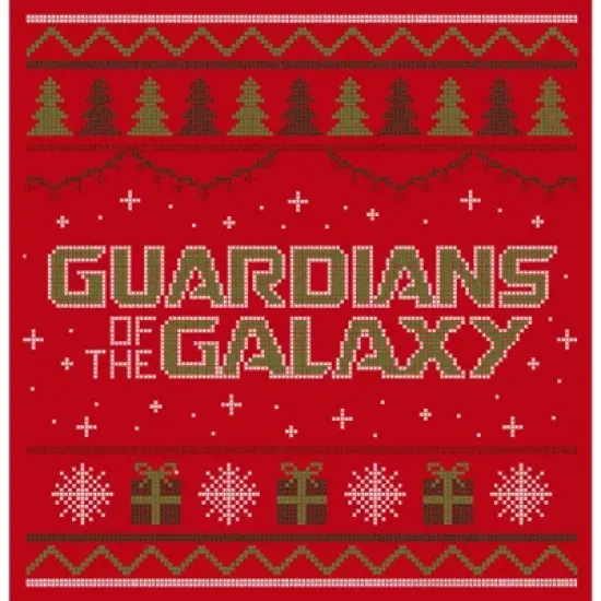 Men's Guardians of the Galaxy Holiday Special Christmas Sweater Print Sweatshirt image {1}