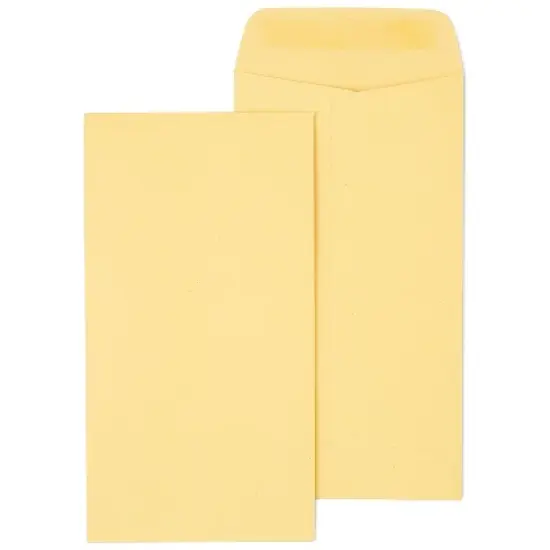 MyOfficeInnovations Gummed Currency Envelopes 3 1/2" x 6 1/2" Brown 500/Box (SPL17199) 535112 image {4}