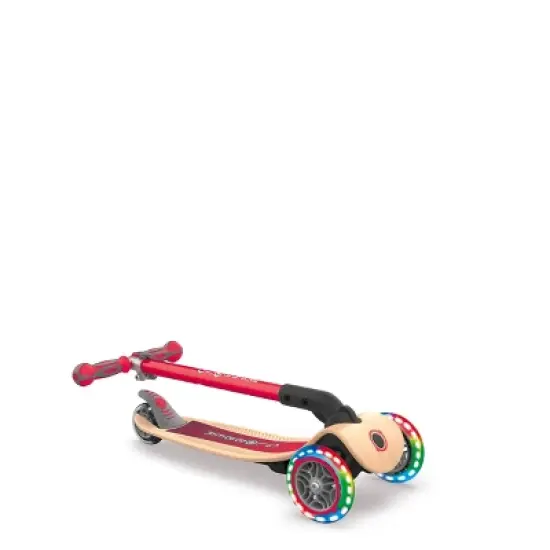 Globber Primo Foldable Wood Scooter - Red image {1}