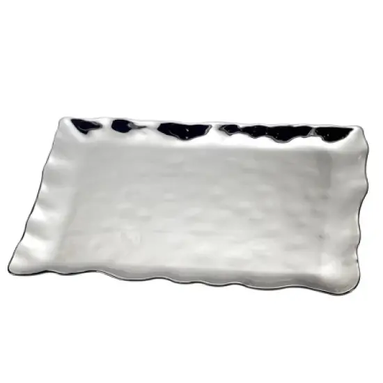 Certified International Silver Coast Rectangular Platter image {1}
