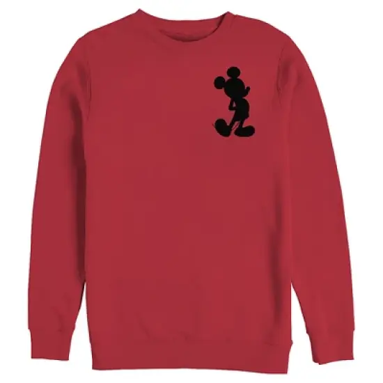 Men's Mickey & Friends Pocket Silhouette Sweatshirt image {3}