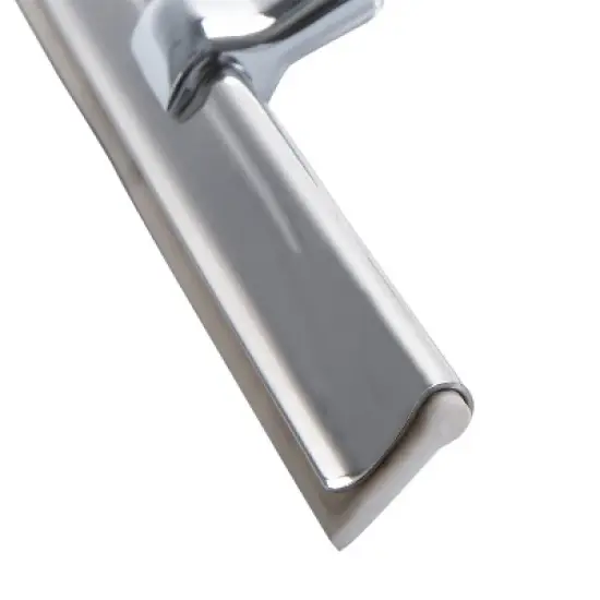 Shower Squeegee with Clear Acrylic Handle Stainless Steel - Bath Bliss image {5}