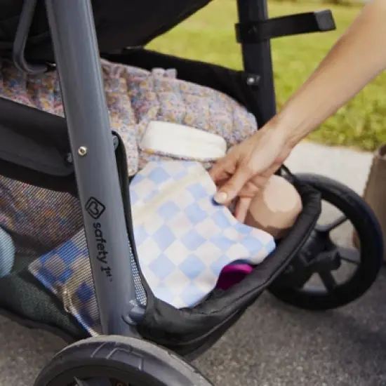 Safety 1st on Board Slide 6-in-1 Travel System with Safety Slide Base - Gray image {14}