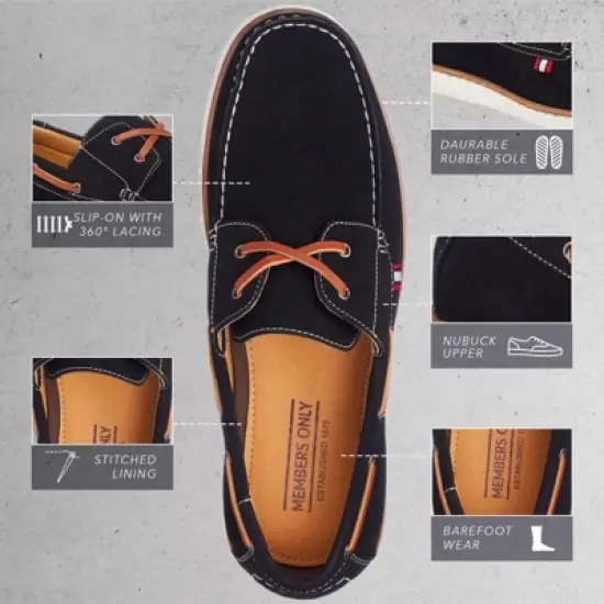 Members Only Men's Deck Boat Shoes image {2}