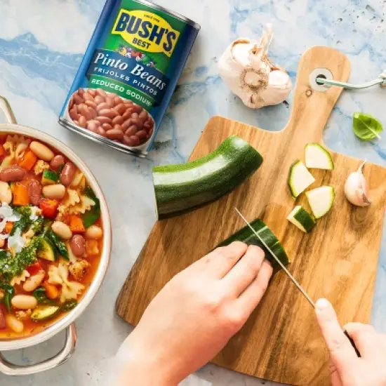 Bush's Reduced Sodium Pinto Beans - 16oz image {4}