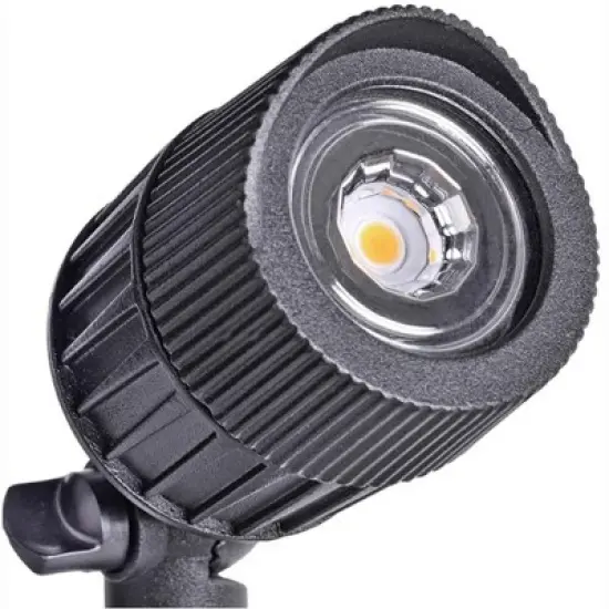Paradise Low-Voltage 7W Warm White LED Junior Outdoor Spot Light, Black (Pack of 1) image {2}
