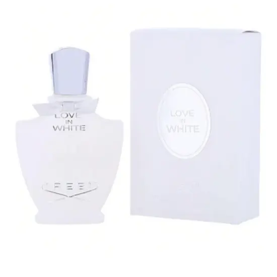 Creed Love In White By Creed Women Eau De Parfum Spray 2.5 Oz Narcissus, Rice, Magnolia, Rose, Jasmine 2005 Romantic Perfume image {1}