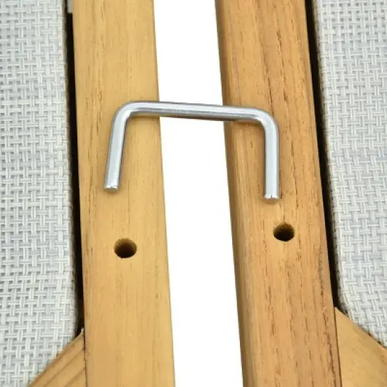 L Shaped Patio Lounge Set Modular Sofa Units + Textured Back Chairs image {10}