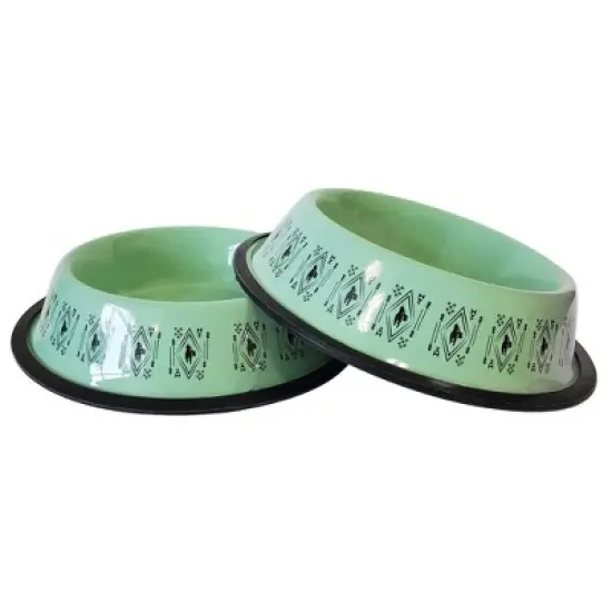 American Pet Supplies Eco-friendly Non Skid Stainless Steel Dog Bowl image {3}