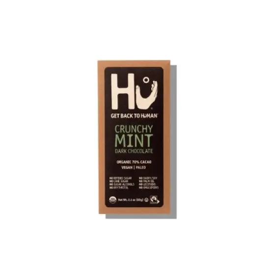 Hu Crunchy Mint Dark Chocolate Candy - 2.1oz image {3}