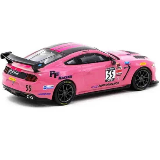 Ford Mustang GT4 #55 Jade Buford Pirelli World Challenge (2018) 1/64 Diecast Model Car by Tarmac Works image {1}