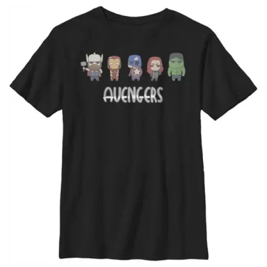 Boy's Marvel Cute Avengers T-Shirt image {4}