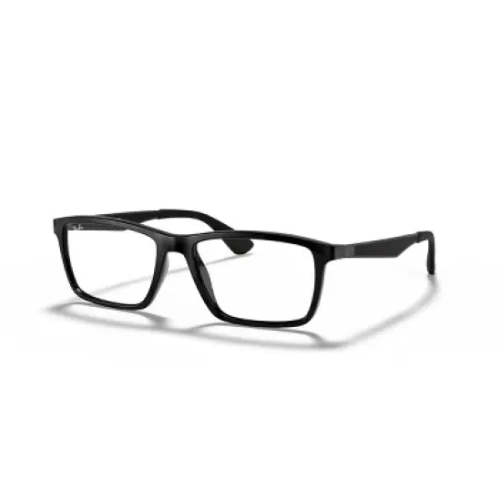 Ray-Ban RB7056 55mm Gender Neutral Square Eyeglasses - prescription-ready image {6}