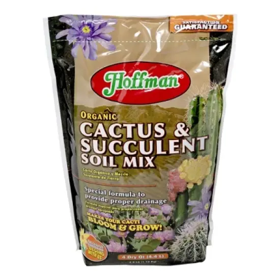Hoffman Organic Cactus and Succulent Soil Mix to Provide Proper Drainage and Improve Growth in Cacti image {7}