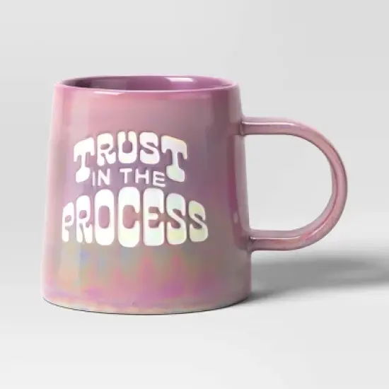 16oz Stoneware Trust in The Process Mug - Room Essentials&trade; image {3}