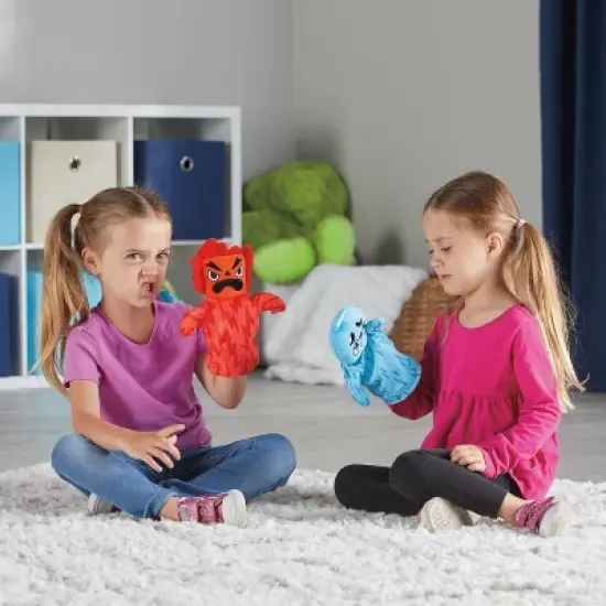 Hand2Mind Feelings Family Puppets image {2}