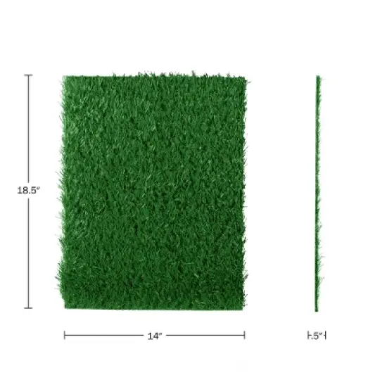 Pet Adobe Set of 3 Replacement Turf Grass Pee Pads image {5}