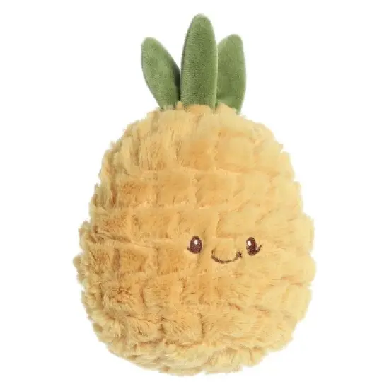 ebba Small Pineapple Precious Produce Adorable Baby Stuffed Animal Yellow 7" image {1}