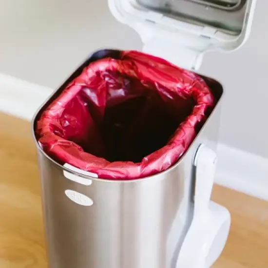 Ubbi Dog and Cat Waste Pail Disposable Bags - Red - 75ct image {4}