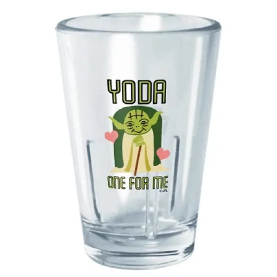 Star Wars Cute Cartoon Yoda One for Me Tritan Shot Glass image {3}
