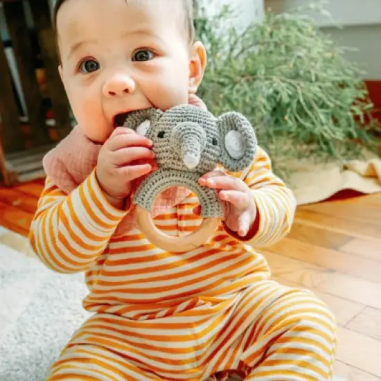 embe Animal Wooden Rattle image {3}