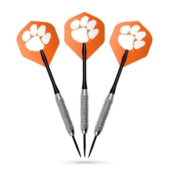NCAA Clemson University Fan's Choice Dartboard Set image {5}