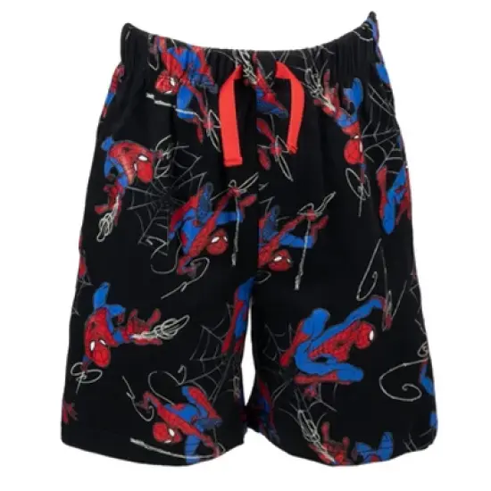 Marvel Avengers Spider-Man Iron Man T-Shirt and French Terry Shorts Outfit Set Toddler image {5}