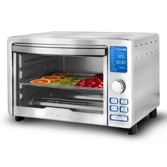 Gourmia Digital Stainless Steel Toaster Oven Air Fryer &ndash; Stainless Steel: 1700W, Dishwasher-Safe, Airfryer Toaster Oven image {3}