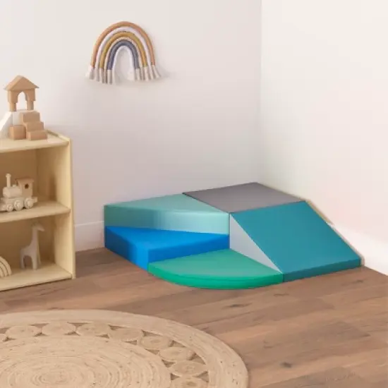 ECR4Kids SoftZone Junior Tiny Twisting Climber - Indoor Active Play for Babies and Toddlers image {3}