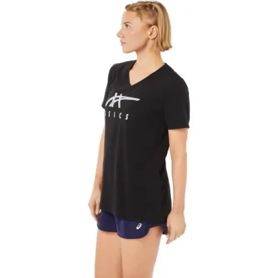 ASICS Women's STRIPES VNECK Training Apparel 2032C543 image {2}
