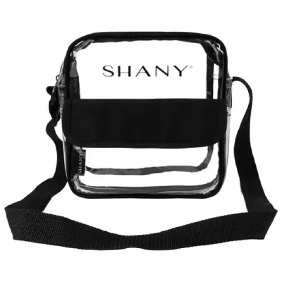 SHANY Clear All-Purpose Cross-Body Messenger Bag image {1}