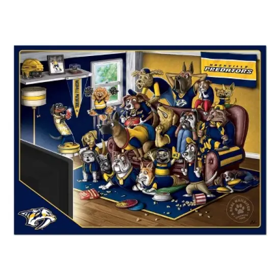 NHL Nashville Predators 500pc Purebred Puzzle image {2}