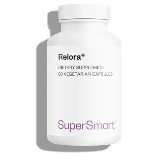 SuperSmart Relora 750mg per Day - Magnolia Officinalis & Phellodendron Amurense Extract Supplement | Non-GMO & Gluten Free - 90 Vegetarian Capsules image {8}