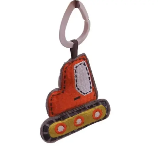 Bacati - Baby Activity Gyms & Playmats (Construction Grey/Yellow/Orange) image {4}