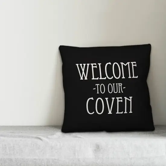Creative Products Welcome to our Coven 18x18 Indoor / Outdoor Pillow image {2}