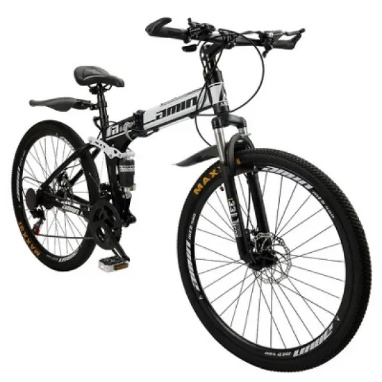 Topteng 26 inches Folding Mountain Bike for Teen Adults image {10}