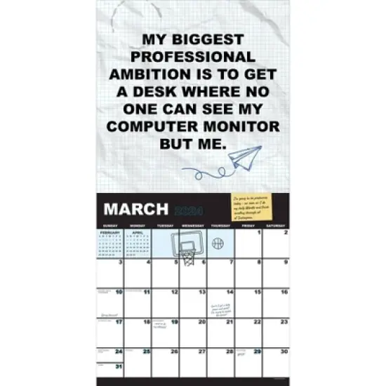 TF Publishing 2024 Wall Calendar 12"x12" Per My Previous Email image {1}
